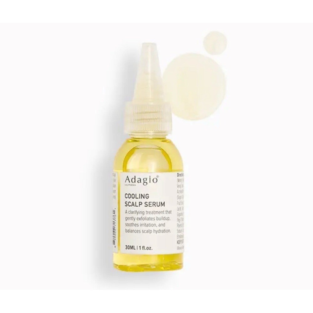 ADAGIO Cooling Scalp Serum 1 fl.oz Soothing Relief New